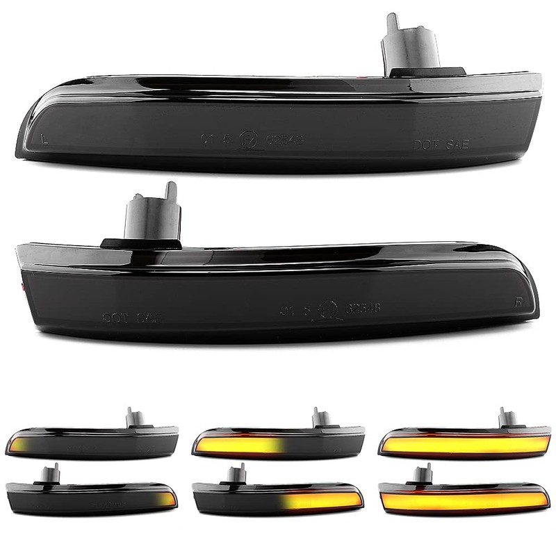 Vinstar LED Blinker Spiegelblinker Blinkleuchte Dynamic bewegliche LED Streifen mit