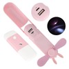 Handheld Fan Mini Small Folding USB Rechargeable Mobile Water Replenisher