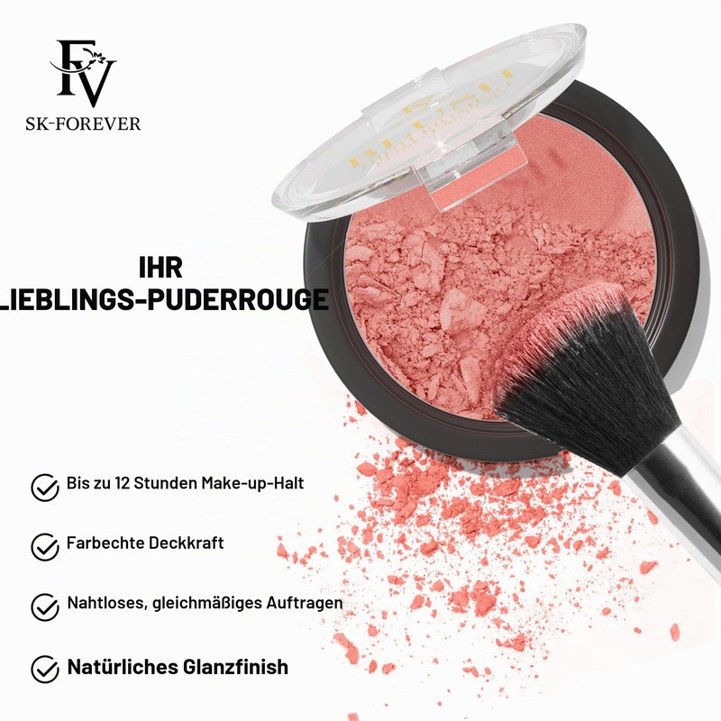 FV Premium Blush, Long Lasting & Light Feel, Silky Soft