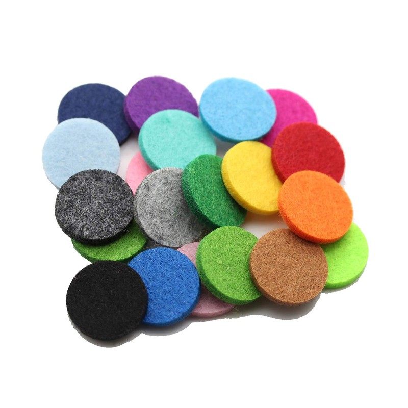 200 Pieces Car Diffuser Aromatherapy Diffuser Necklace Replacement Pads Replacement