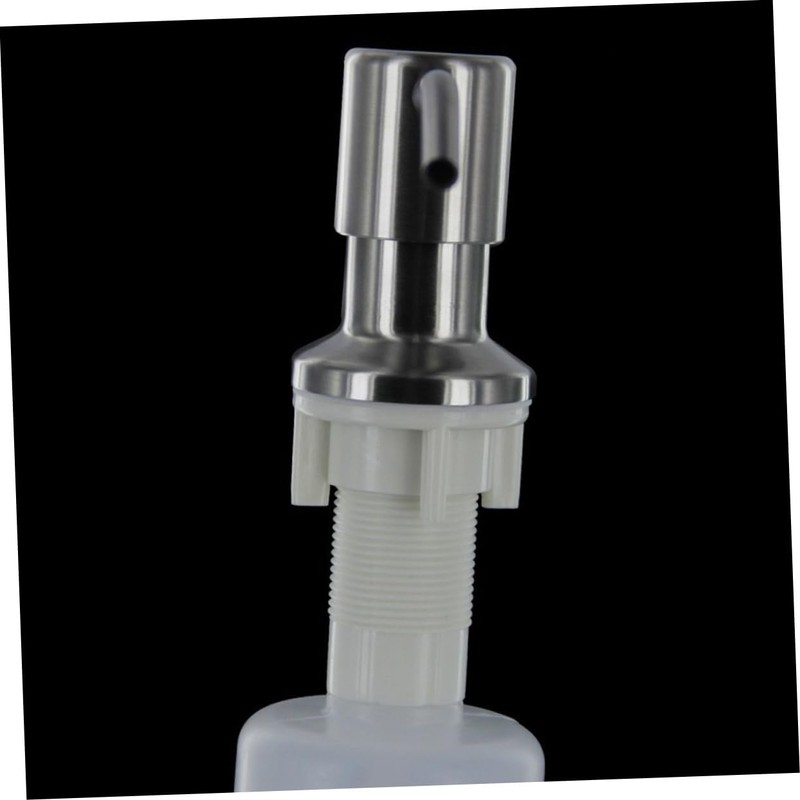 SHOWERORO 300ml Liquid Soap Dispenser Shampoo Lotion Pump Stainless Steel