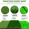 Golf Practice Mat,Golf Mats for Backyard Office & Garage Hitting