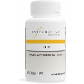 Integrative Therapeutics EHB - Immune Support Supplement with Vitamins A, C & B6* - Mineral Support with Zinc - Dairy-Free & Gluten-Free - 60 Capsules (20 Servings)