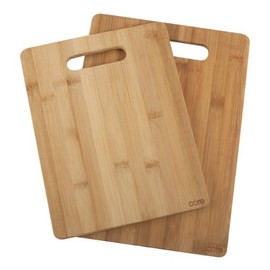 Core Bamboo 2 Pack Bamboo Board Set, One Tone