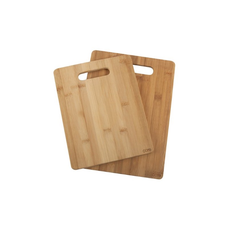 Core Bamboo 2 Pack Bamboo Board Set, One Tone
