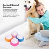 4pcs Voice Recording Button 30 Seconds Recordable Facilitates Communication Pet