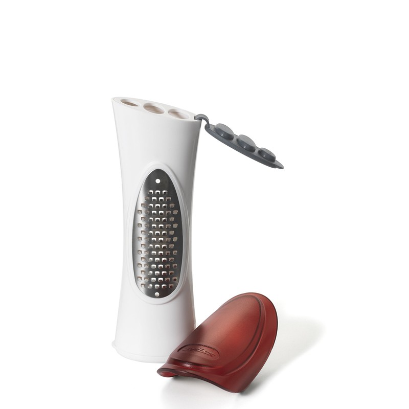 Zyliss Grate N' Shake Cheese Grater, Chocolate/Nut