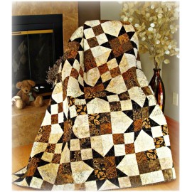 Pleasant Valley Creations #434 Simply Elegant Quilt Pattern Easy Fast Fat Quarter Friendly twin Queen King