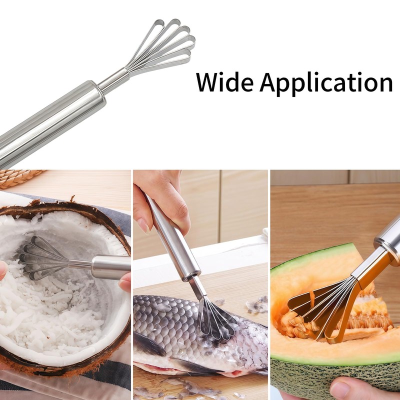Coconut Opener Tool Set Safe & Easy Coconuts Tool to