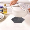 Table Mats Non-Slip Pot Holder Coasters Reusable Hexagon Cup Mat