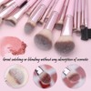 Makeup Brushes 22Pcs Professional Makeup Brush Set Blending Foundation Powder