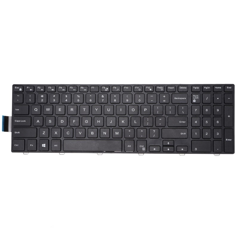 Replacement Keyboard Suitable for Dell Inspiron 15 3000/15 5000/17‑5000/5547/3542 Laptop