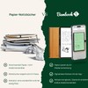 BAMBOOK Do-Book Bamboo Wood Hardcover A5 To-Do List with Monthly,
