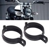 YnGia Motorcycle Turn Signal Light Bracket, 2PCS Universal 32-41mm Turn