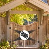 Murtenze 12 Pack 2.5 Inch Door Hinge Cabinet Hinge,Black Butt