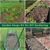 Garden Hoops for Raised beds, 10 Sets DIY Rust-Free Garden