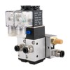 Baomain 2 Space Pneumatic Solenoid Valve 3V210-08 24VDC PT1/4 2