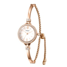 TIME100 Women's Fashion Bracelet Ladies Watch, white, Versatile