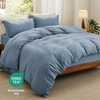 Bedsure Bedsure Duvet Cover King Size with Fitted Sheet -
