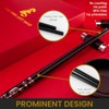 Premium Chopstick Set – 2 Ceramic Dishes, 2 Bamboo Chopsticks,