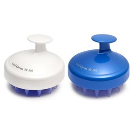 쿨그린 샴푸브러쉬 두피마사지 쿨그린 ST-205 화이트+블루 Cool Green Shampoo Brush Scalp Massage Cool Green ST-205 White + Blue