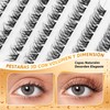 Extensiones de Pestañas 3D Pestañas Voluminosas Alargadoras Material Suave Ideal