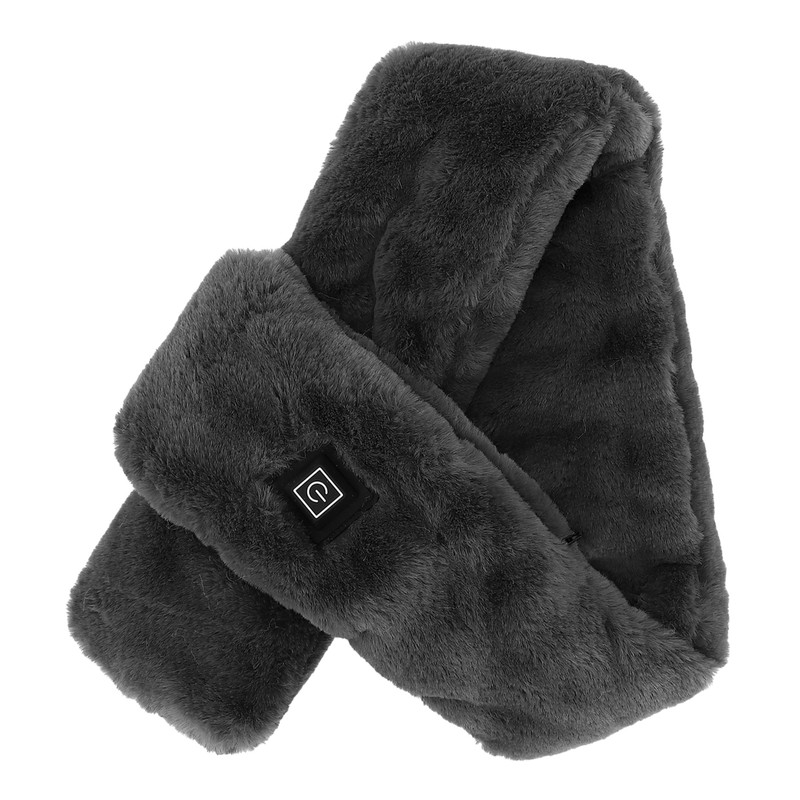 Electric Heated Scarf Soft Warm Temperature Adjustable Washable USB Heating