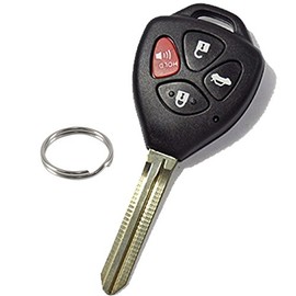 RI-KEY SECURITY- New 4 Buttons Remote Key Shell Case for Toyota 4-Runner 2010-2013