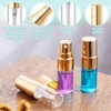 Zhehao 50 Pcs Mini Spray Bottles Clear Glass Perfume Bottles