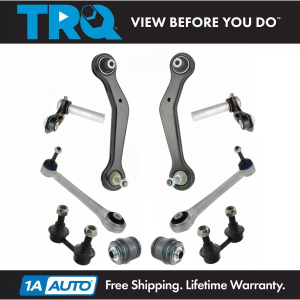 TRQ Rear Control Arm Ball Joint Sway Bar Link Suspension
