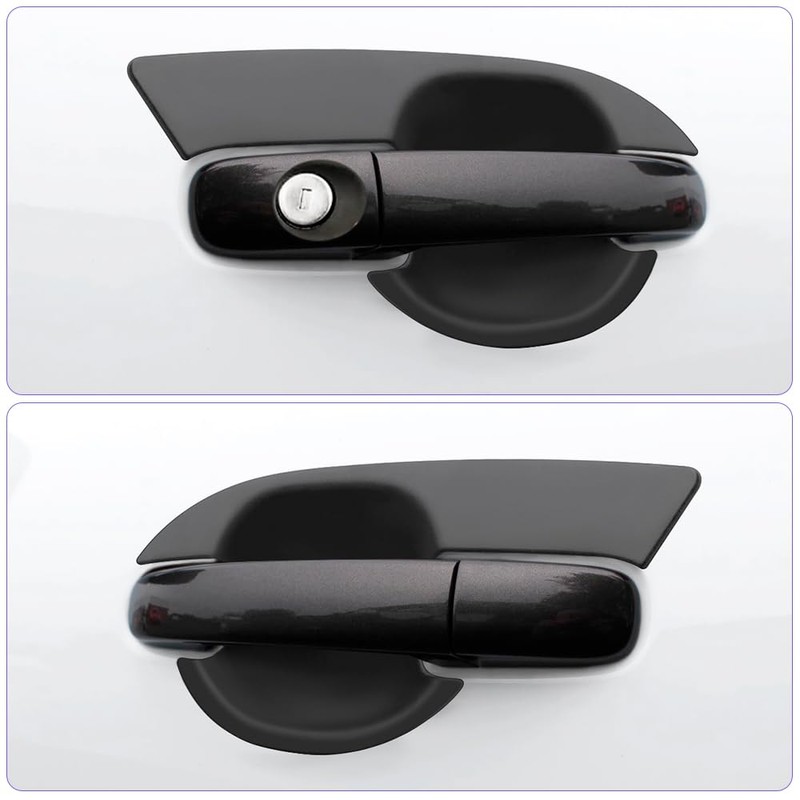 JHCHAN Door Handle Insert Protector Bowl Cover for Ford Ranger
