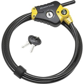 Master Lock 8413XDPF 6' Python Adjustable Padlock & Cable