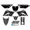 2010-2023 KLX 110 Apache Grey Senge Graphics Complete Kit Compatible