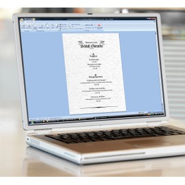 SIGEL DP657 Textured Writing Paper, parchment motif, A4, 200 gsm, double sided, grey, 50 sheets