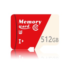 Hcnzdwe メモリーカード UHS-I U3規格 4K動画撮影 読込み100MB/s 安定していて効率的で信頼性がありますスマホ タブレット適用-F512GB