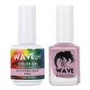 WAVEGEL Soak-Off Gel & Nail Lacquer Matching Duo Set -