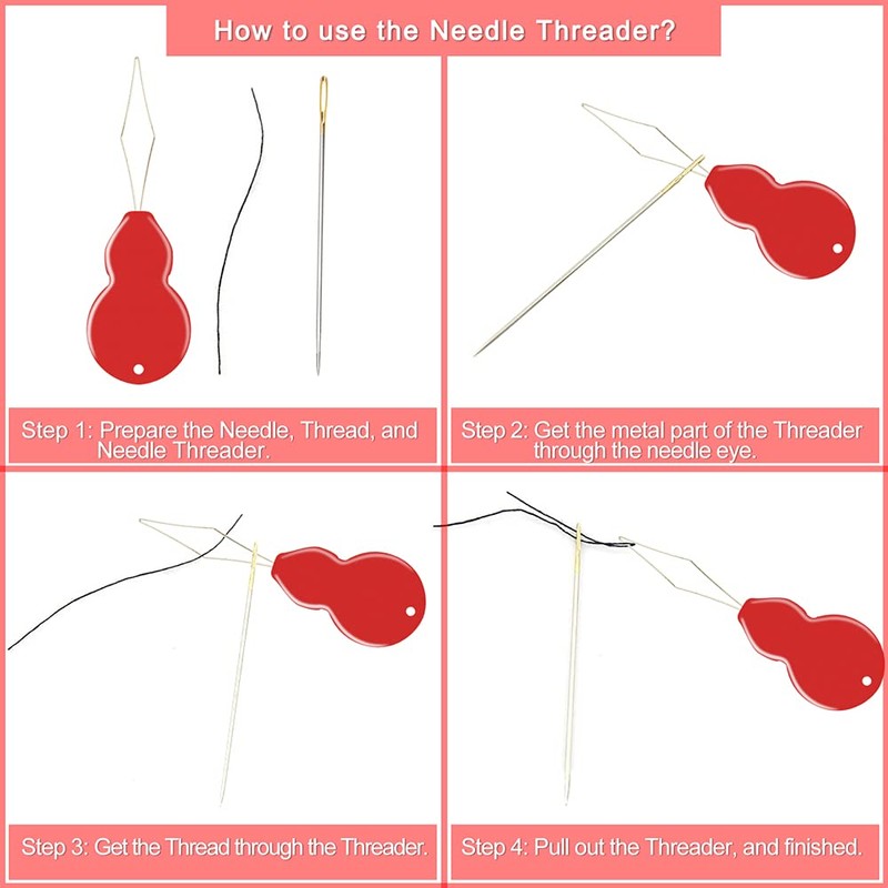 JollMono 30Pack Premium Sewing Needles for Hand Sewing Repair, 6