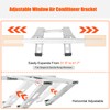 frperce No Drill Window AC Support Bracket - Fits Single