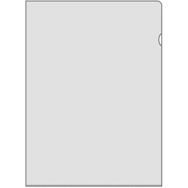 Document Number Hulls, DIN A4, PP 120 MU, Legal and Open At Top, Documents Real, Transparent