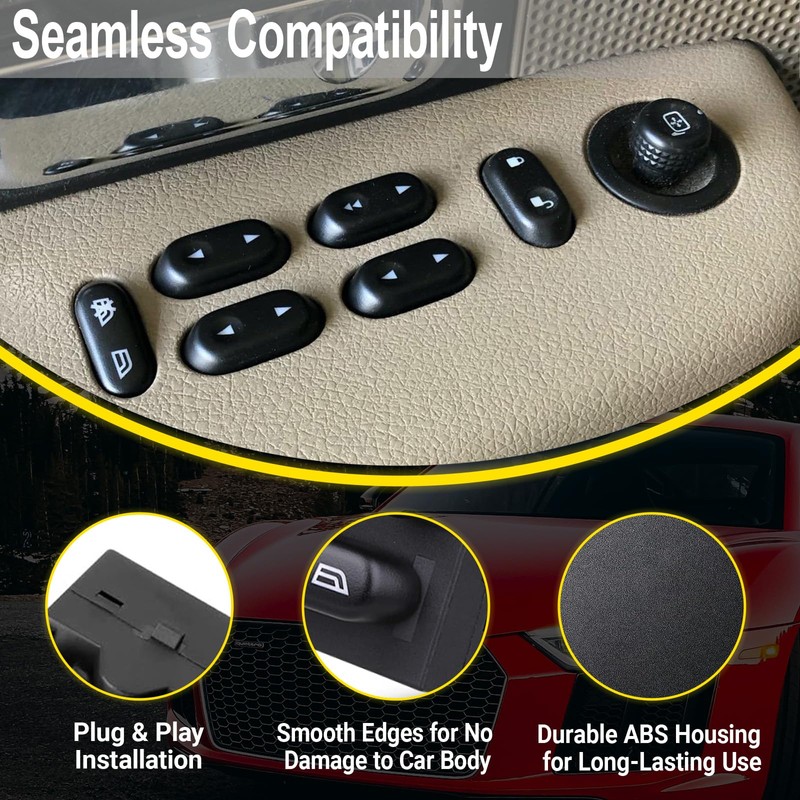Driver Side Master Power Window Switch 5L1Z14529AA for Ford F150