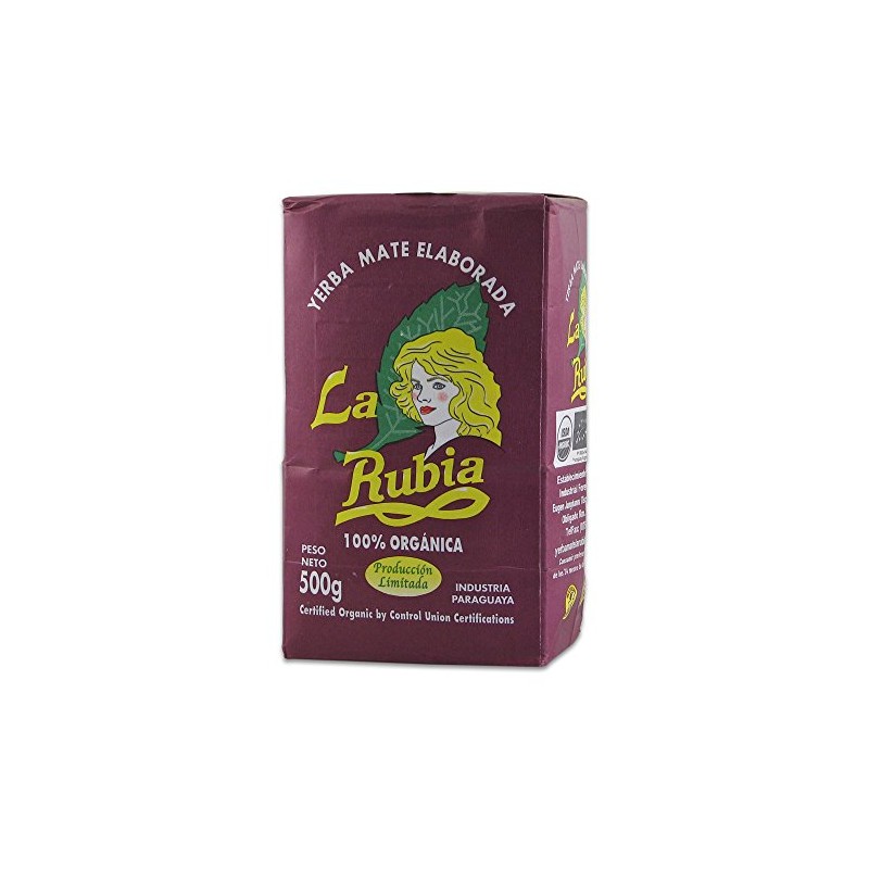 Organic Yerba Mate La Rubia 500g