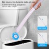 Escobilla Para Inodoro Desechable, Cepillo Para Baño Con 30pcs Toilet
