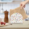 Meadow Flowers and Flying Butterflies Napkin Holder, Acrylic Napkin Holders