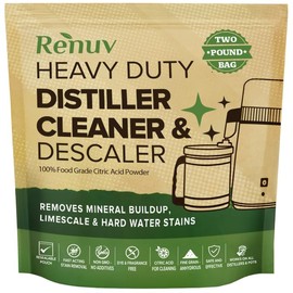 Citric Acid for Cleaning & Descaling Water Distillers, Kettles, Pots, Boilers, Dispensers, Citrus Acid Powder Descaler, Removes Limescale, Mineral Buildup, Hardwater Stains, Residue Fast 2LB Bulk