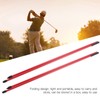 Fiberglass Golf Alignment Sticks 2 Sections Foldable Golf Direction Indicator