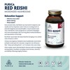 PURICA PURICA Organic Red Reishi Mushroom 400mg, 360 Vegan Capsules,