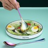 Berglander Rainbow Salad Server Set, Stainless Steel Salad Serving Set