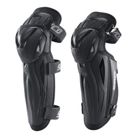 Scoyco 2pcs Motorcycle Knee Shin Guard Pads 3 Sections Adjustable Knee Cap Pads Protector Armor CE Level 2 Long Leg Sleeve Protective Gear for Motorcycle Cycling Racing