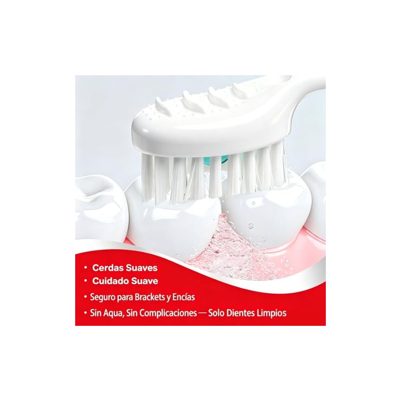 40 Piezas Mini Cepillos de Dientes Desechables con Pasta, Kit