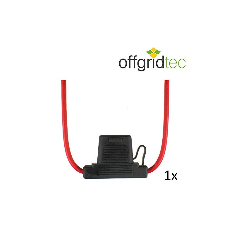 4 mm² Offgridtec Standard Blade Fuse Holder for Car Blade